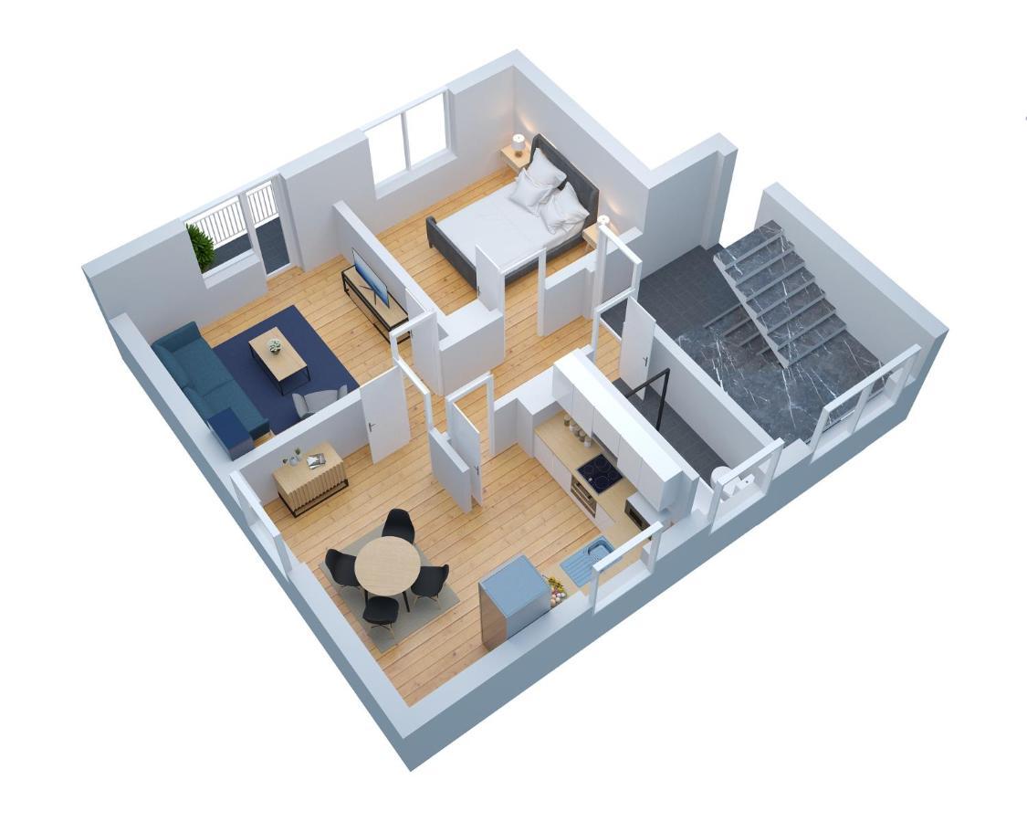 Apartment Am Palaisgarten, Netflix, Wlan, Boxspringbett Detmold Exterior foto